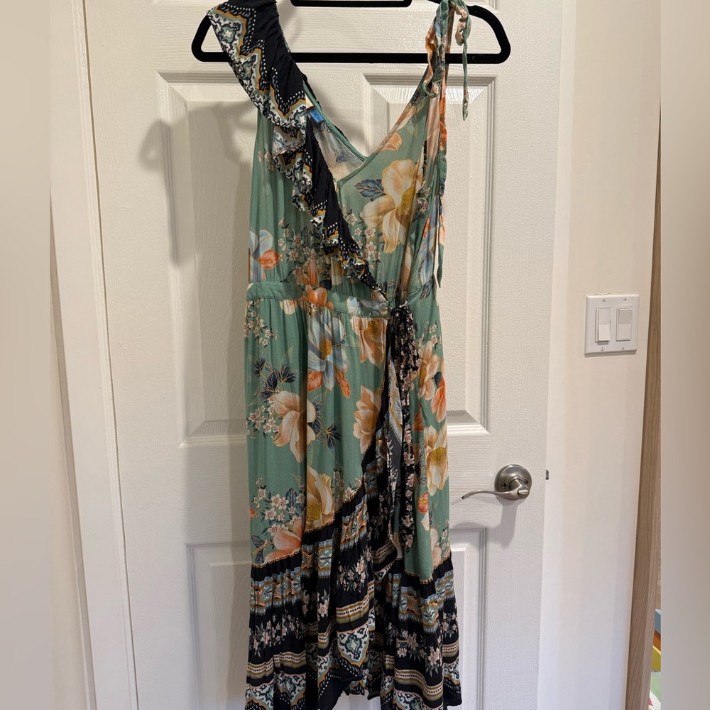 👗 FARM RIO for Anthropologie Monica Wrap Dress 👗
